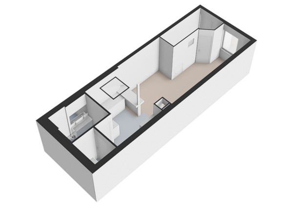 Plattegrond - Raam 30, 2611 LV Delft - Raam 30-bg-3D.jpg